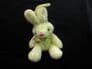 Rabbit key tassel Bunny on a rope small soft toy in polyester fabric